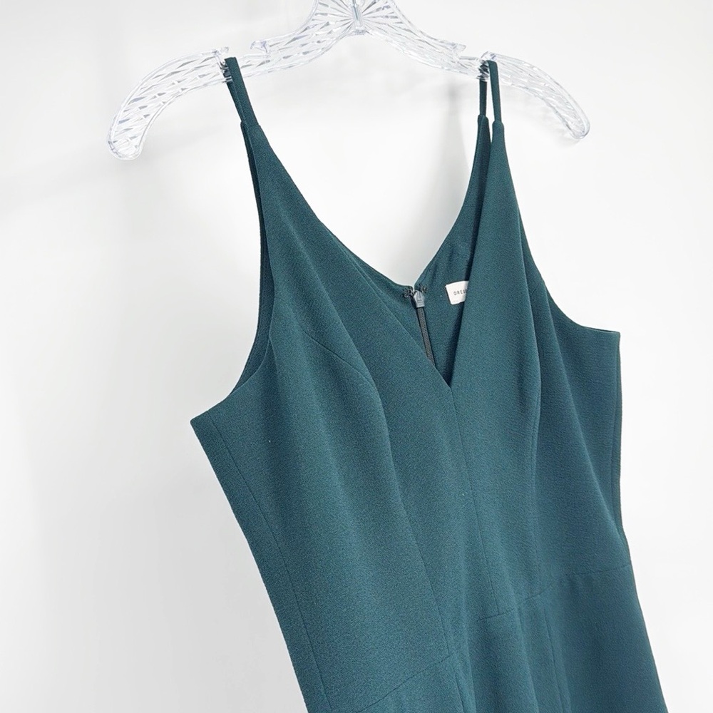Dress the Population Lyla Dress Midi Dress Body Con Pine Green size large - Picture 9 of 16